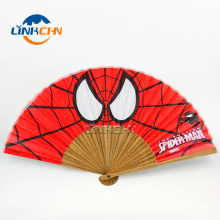 personalized bamboo ribs folding hand fan for advertising